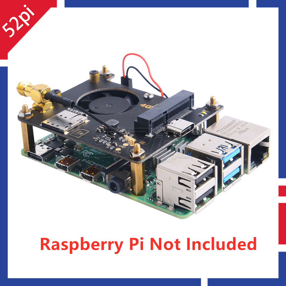 52Pi Raspberry Pi 3G 4G kapelu – Deskpi Super6C recenzja i cena
